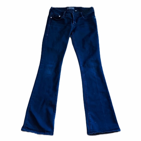 bebe Denim - Bebe black denim jeans, flare leg, size 27